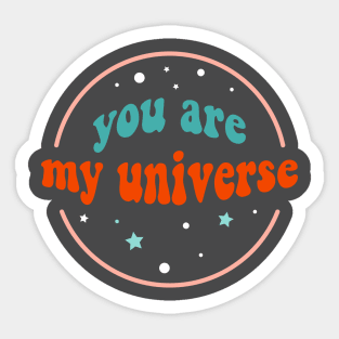 BTS you are my universe Sticker